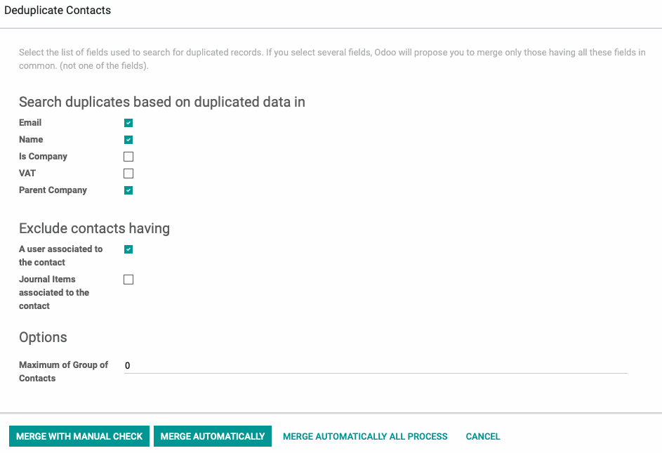 Odoo image and text block