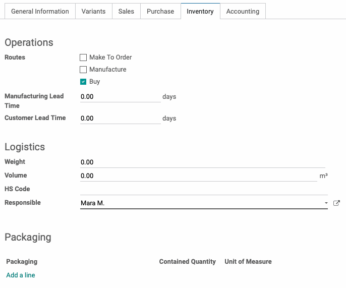 Odoo image and text block