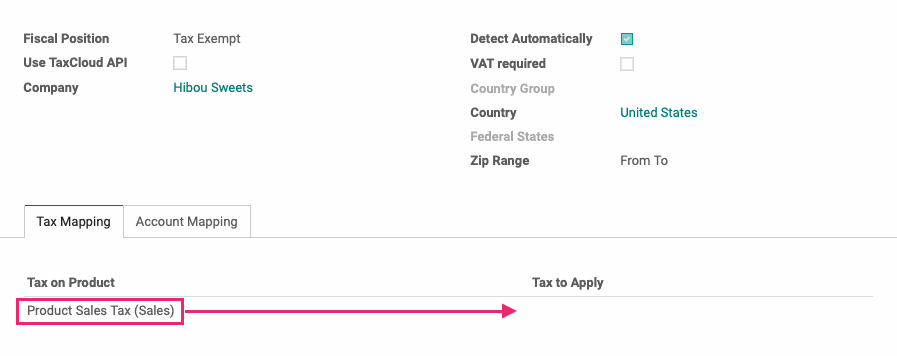 Odoo image and text block