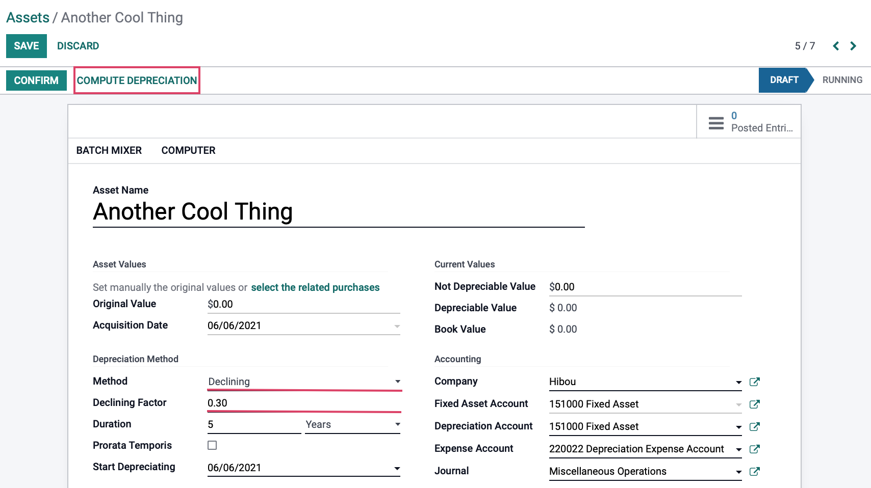 Odoo • Text and Image